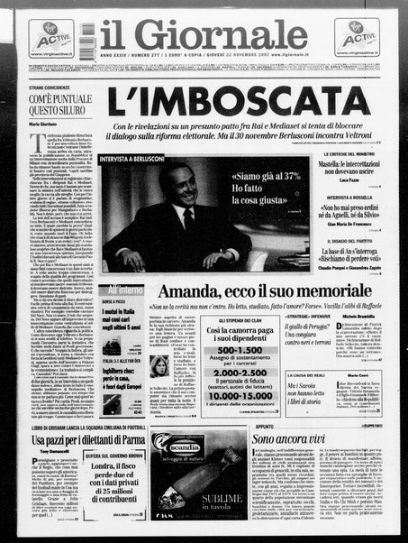 Il giornale : quotidiano del mattino